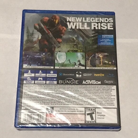 PS4 Destiny 2 (Brand New Factory Sealed) PlayStation 4 - Picture 2 of 4